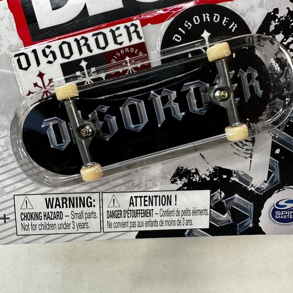 Tech Deck Disorder Rare Skateboard Fingerboard New - Picture 3 of 10